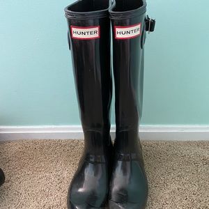 tall hunter boots gloss!